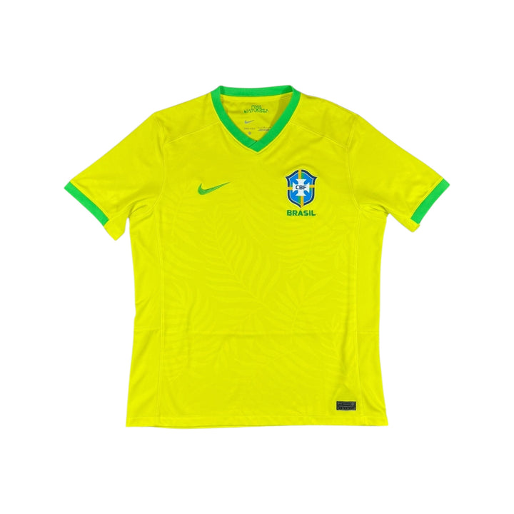 2023-24 Brazil Nike Home Shirt - 9/10 - (L)