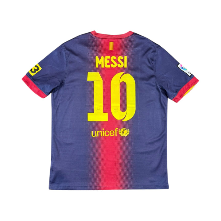 2012-13 Barcelona Nike Home Shirt #10 MESSI - 7/10 - (13-15 Years)