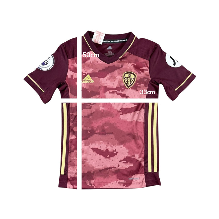2020-21 Leeds United Adidas Third Shirt - 9/10 - (7-8 Years)