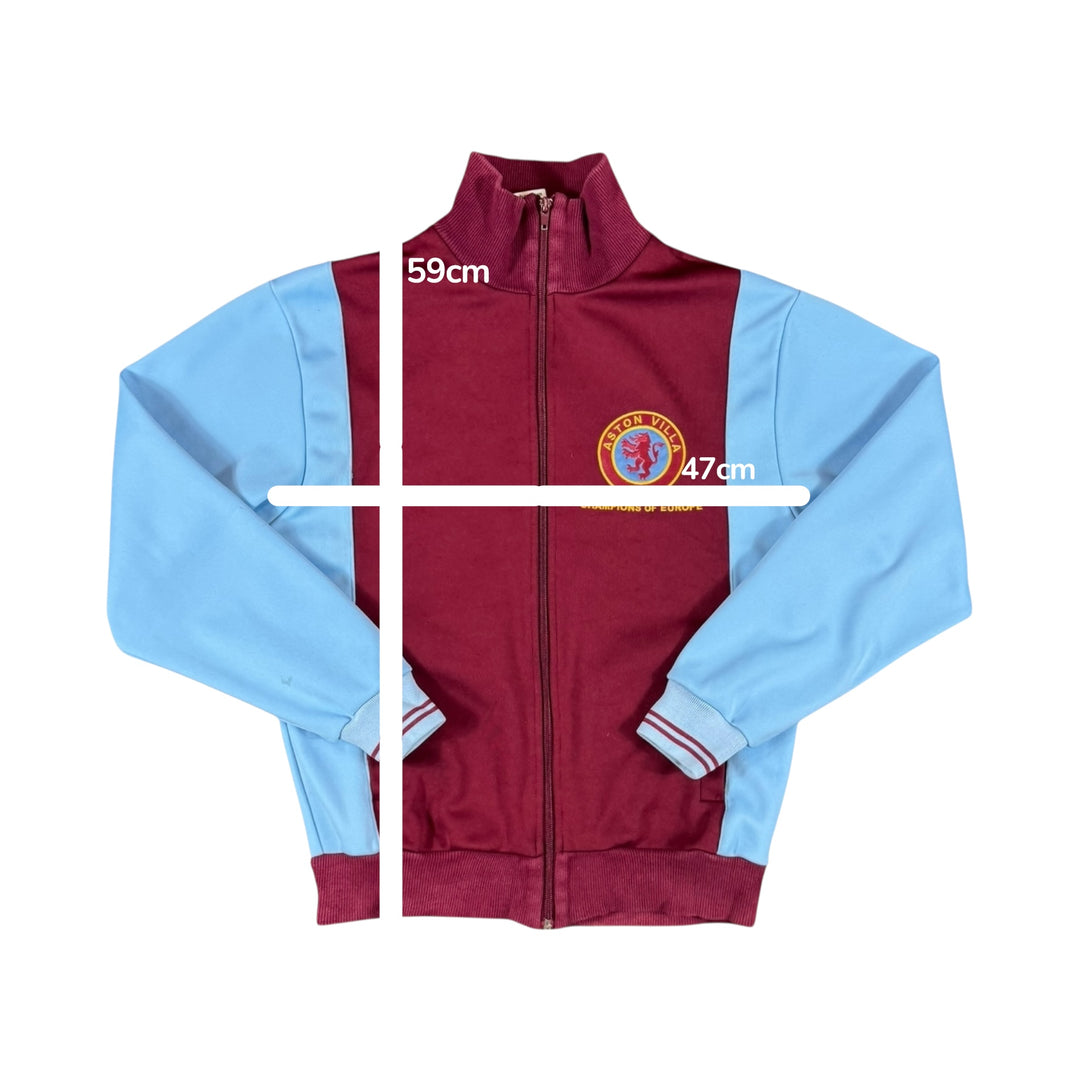Aston Villa 1982 Score Draw Track Jacket - 7/10 - (12-13 Years)