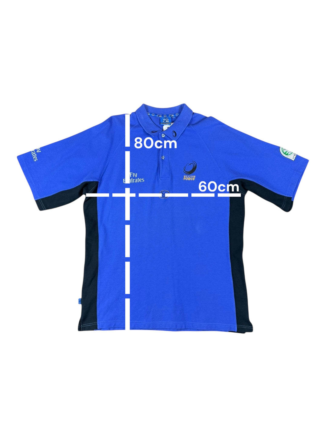 2000s Western Force ISC Polo Shirt - 9/10 - (XL)