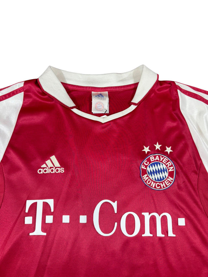 2004/05 Bayern Munich Adidas Home Football Shirt #10 MAKAAY - 8/10 - (L)