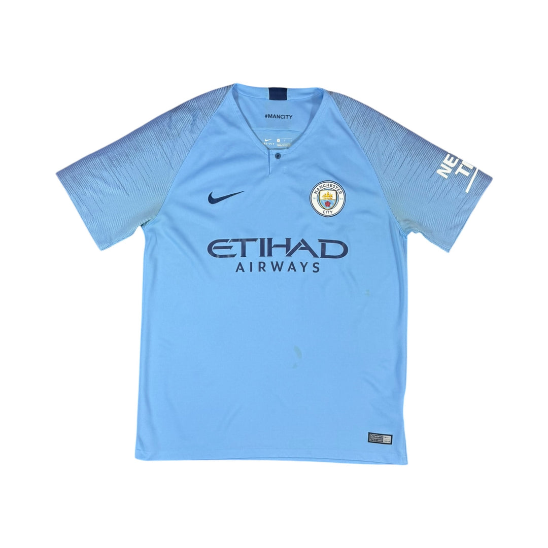 2018-19 Manchester City Home Shirt - 7/10 - (L)