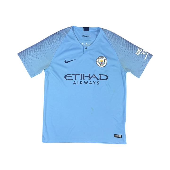 2018-19 Manchester City Home Shirt - 7/10 - (L)