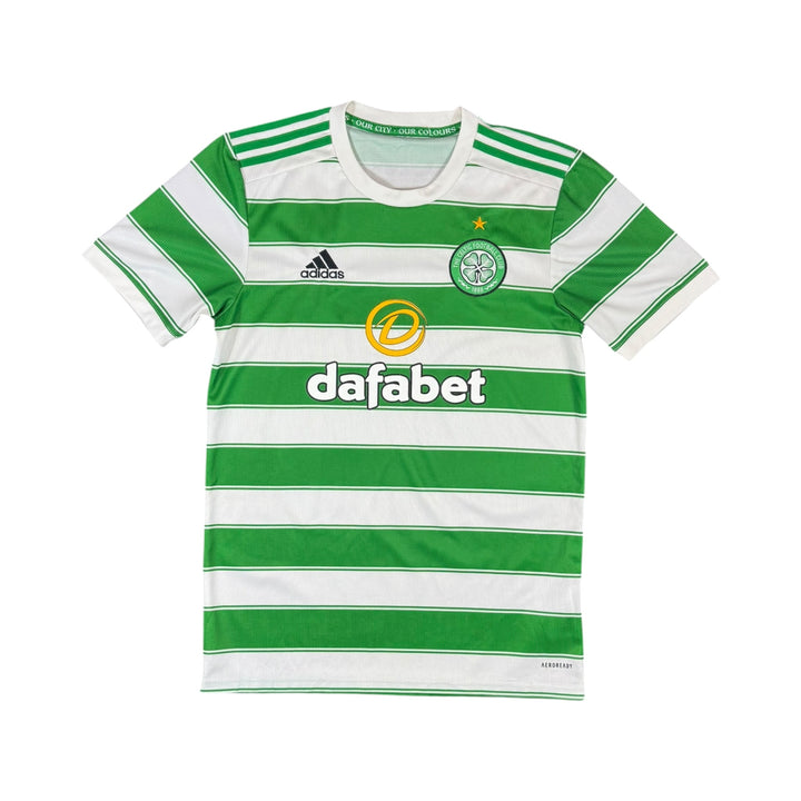 2021-22 Celtic Adidas Home Shirt - 8/10 - (S)