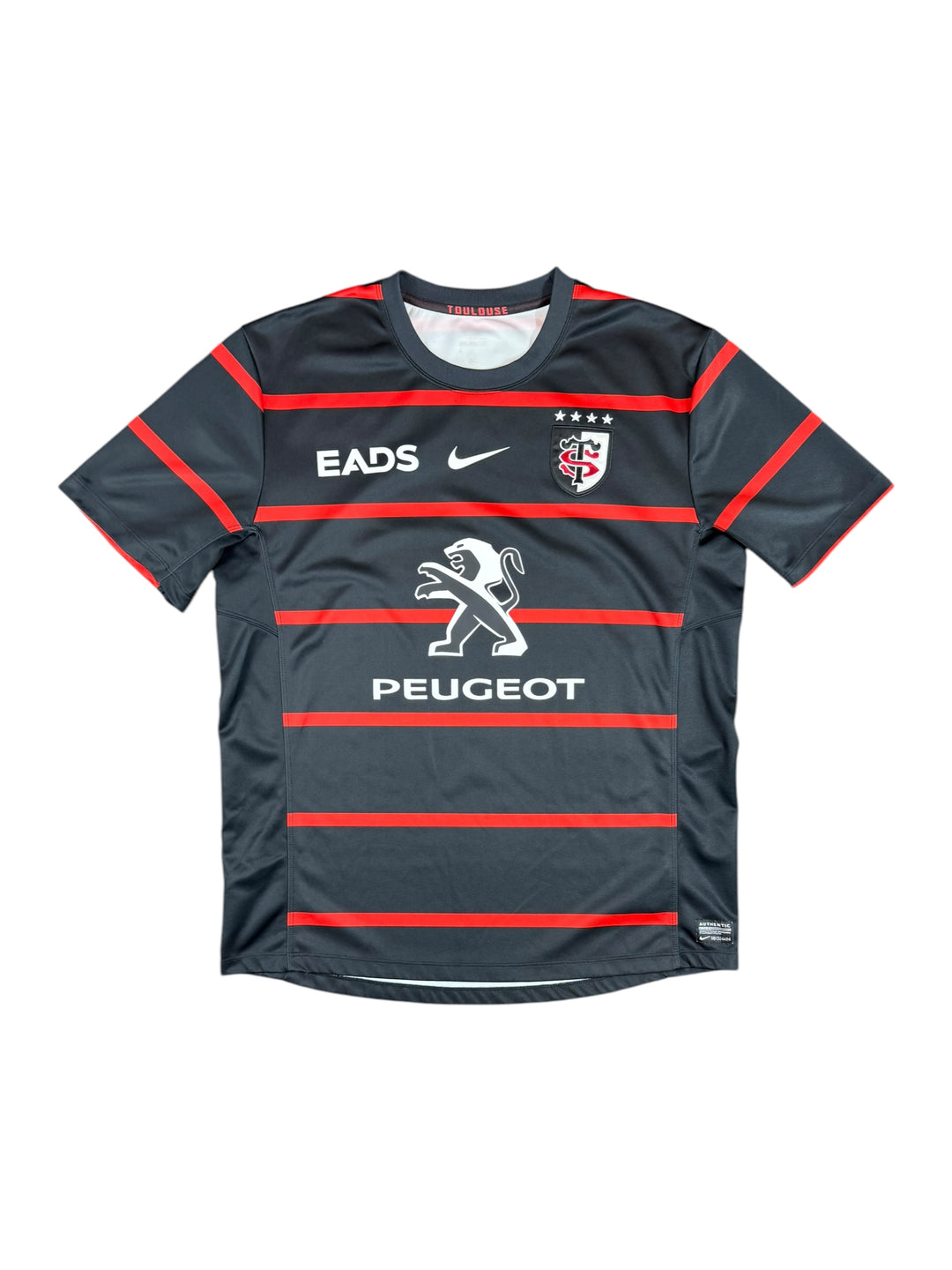 2013/14 Stade Toulousain Nike Rugby Shirt - 9/10 - (L)