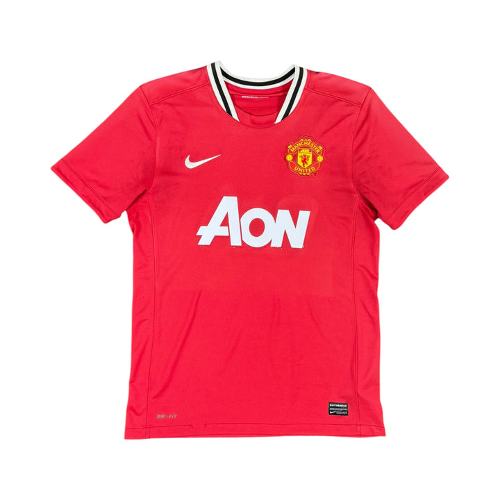 2011-12 Manchester United Nike Home Shirt - 7/10 - (M)