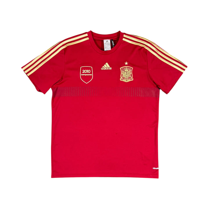 2013-14 Spain Adidas Training Shirt - 8/10 - (L)