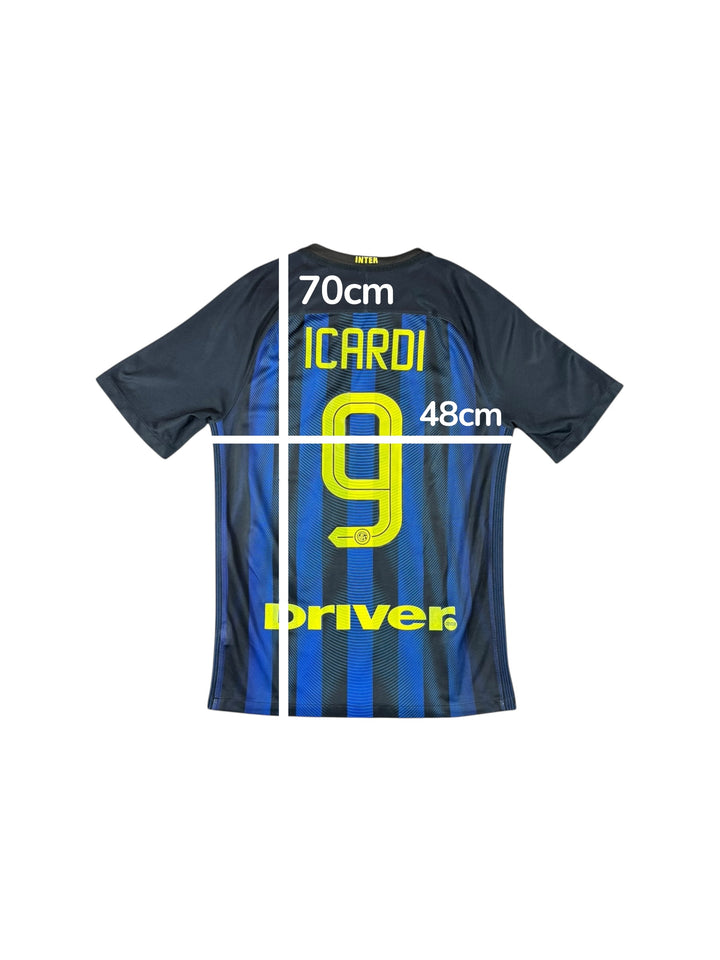2016-17 Inter Milan Nike Home Shirt #9 ICARDI - 9/10 - (S)