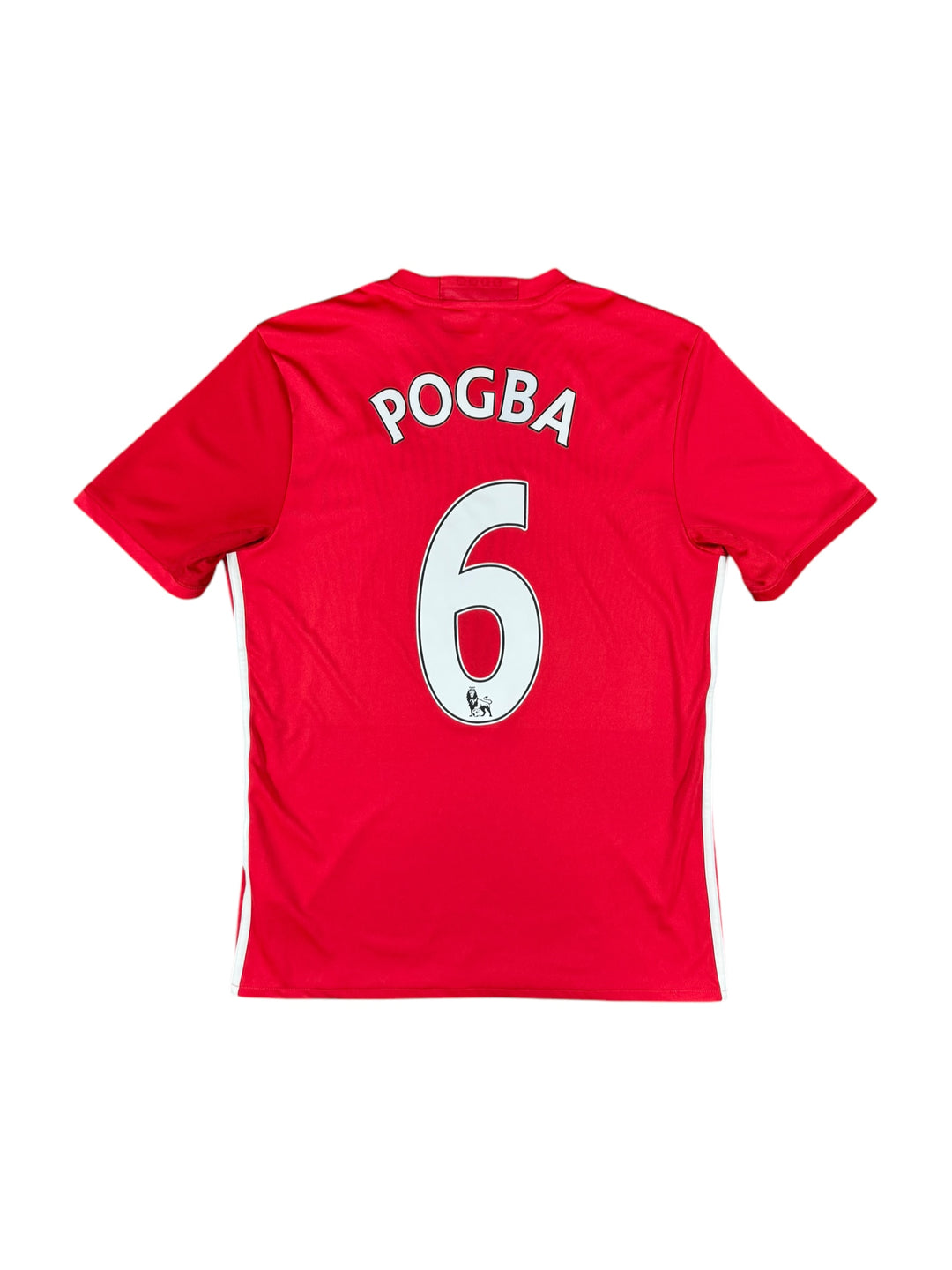 2016/17 Manchester United Adidas Home Football Shirt #6 POGBA - 9/10 - (M)