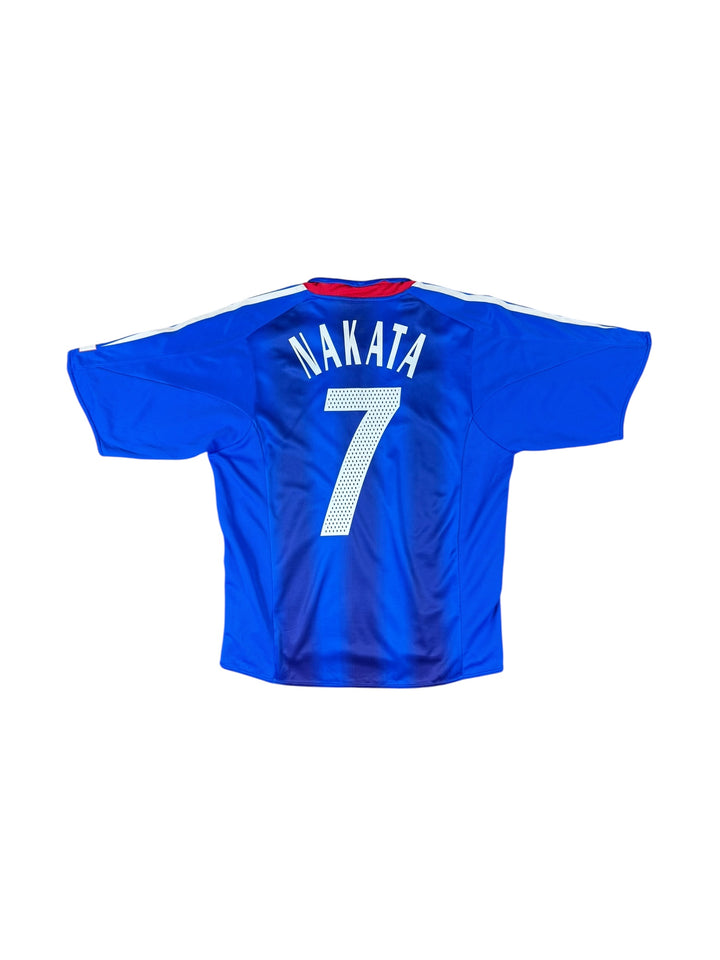 2004-06 JAPAN Adidas Home Shirt Player Authentic #7 NAKATA - 9/10 - (S)