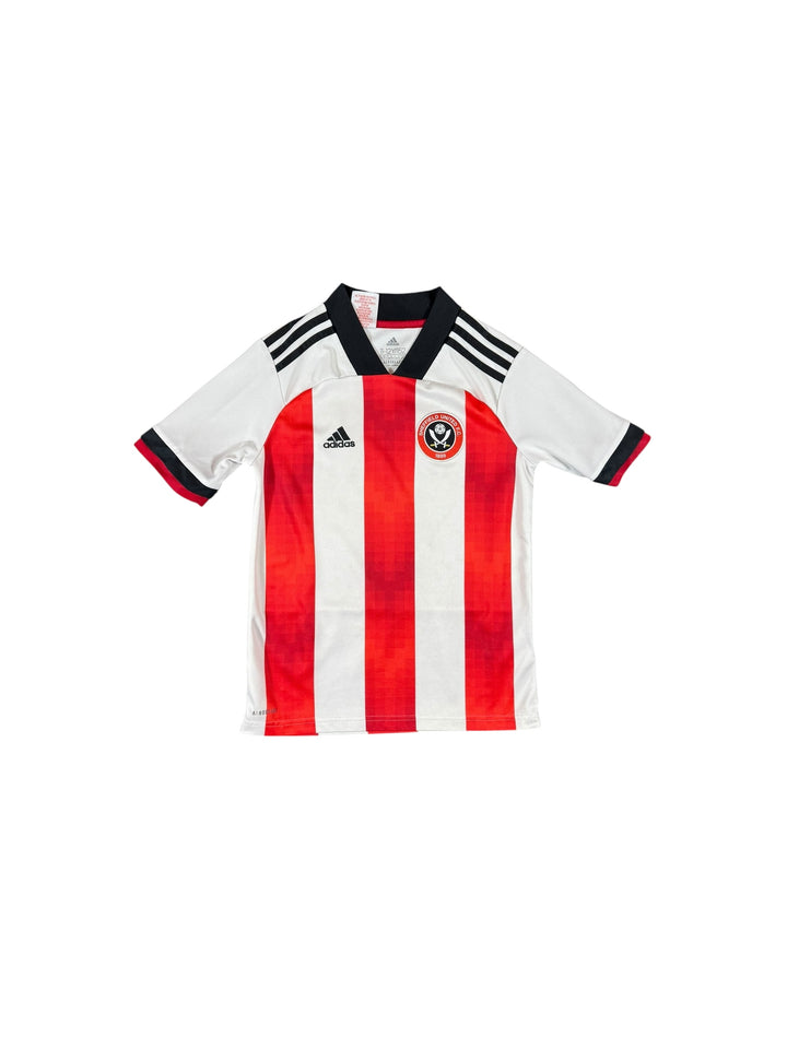 2020/21 Sheffield United Adidas Home Shirt - 8/10 - (11-12 Years)