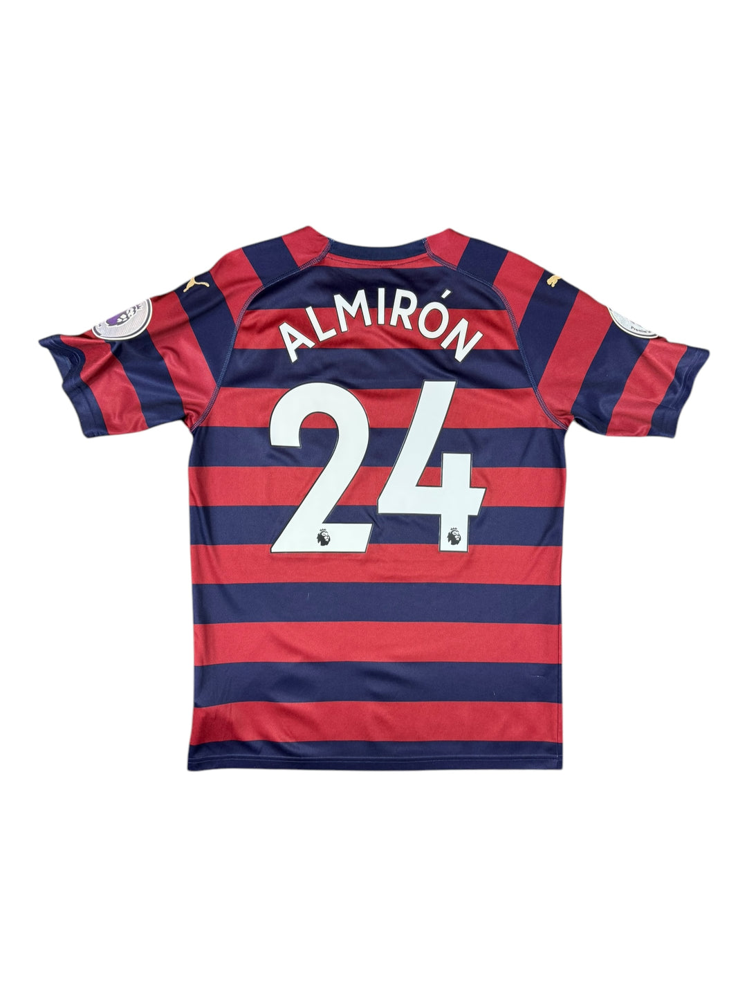 2018/19 Newcastle Puma Away Football Shirt #24 Almiron - 9/10 - (M)