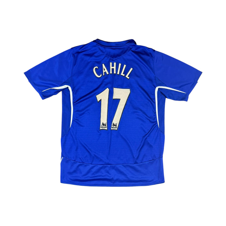 2005-06 Everton Home Shirt CAHILL #17 - 9/10 - (L)
