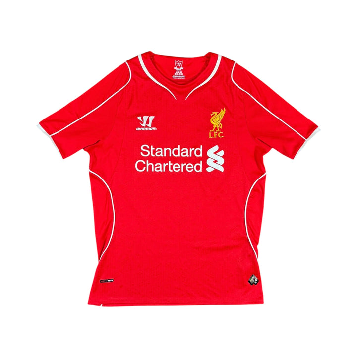 2014-15 Liverpool Home Shirt #8 GERRARD - 9/10 - (14-15 Years)