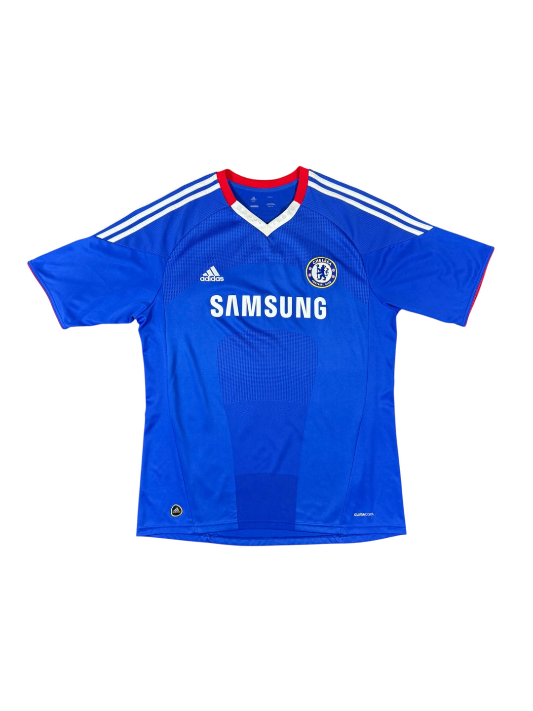 2010/11 Chelsea Adidas Home Shirt - 9/10 - (XL)