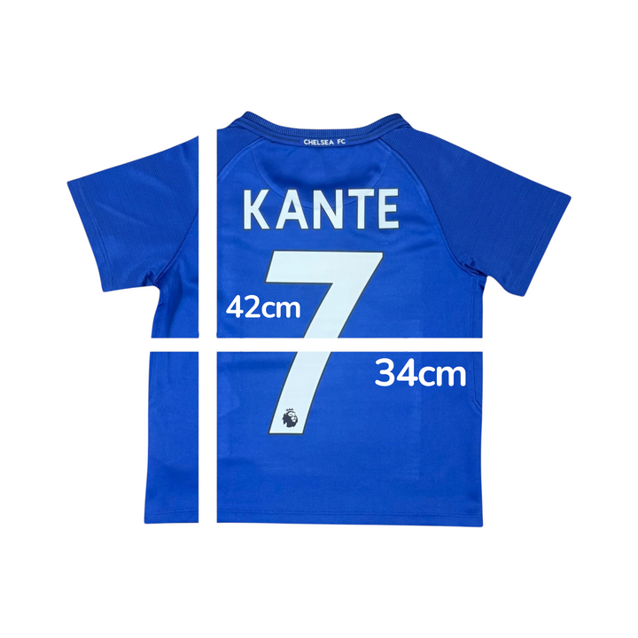 2017-18 Chelsea Nike Home Shirt KANTE #7 - 9/10 - (3-4 Years)