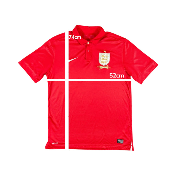 2013-14 England Nike Away 150th Anniversary Shirt - 7/10 - (L)