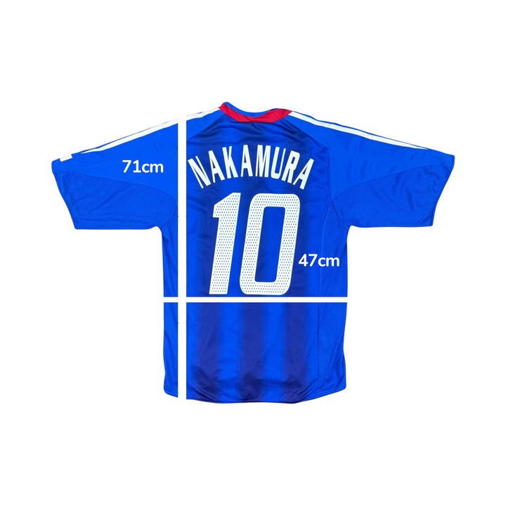 2004-06 Japan Adidas Home Shirt #10 NAKAMURA - 8/10 - (L)