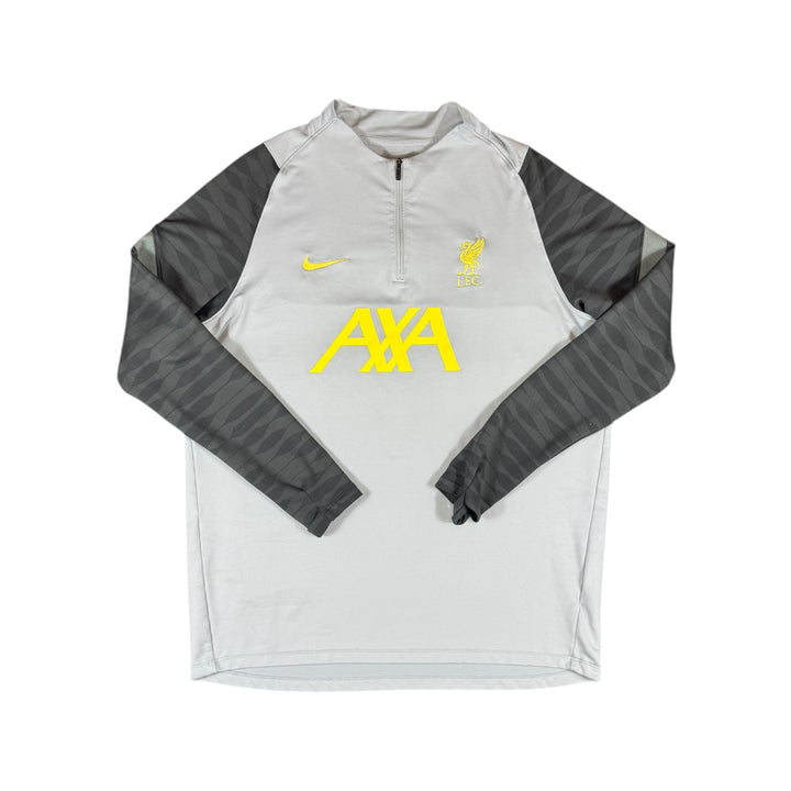 2021-22 Liverpool Nike 1/4 Zip Training Shirt - 8/10 - (XL)