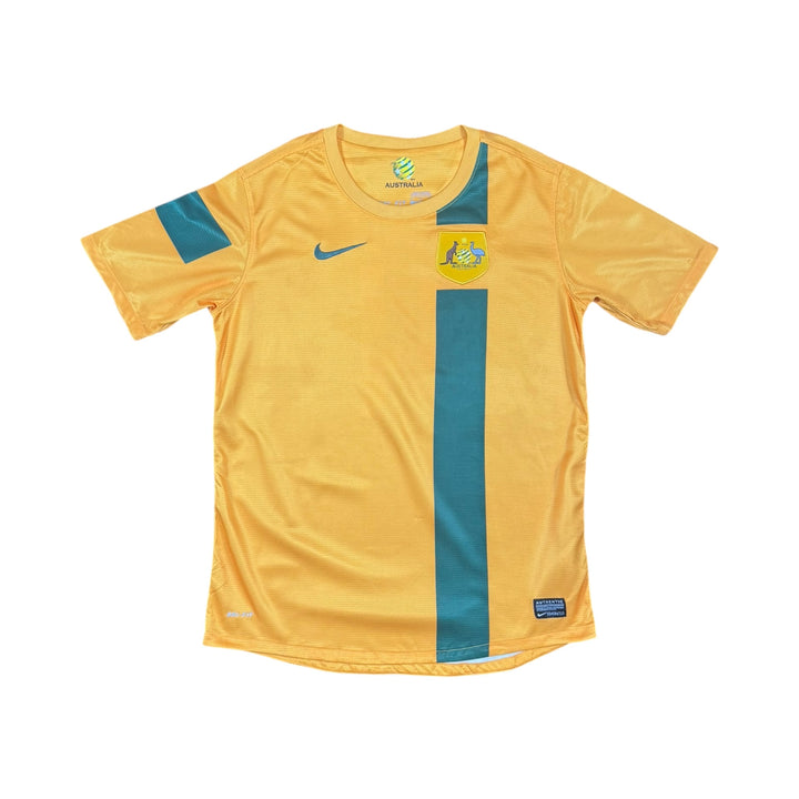 2012-14 Australia Nike Home Shirt CAHILL #4 - 9/10 - (15-16 Years)