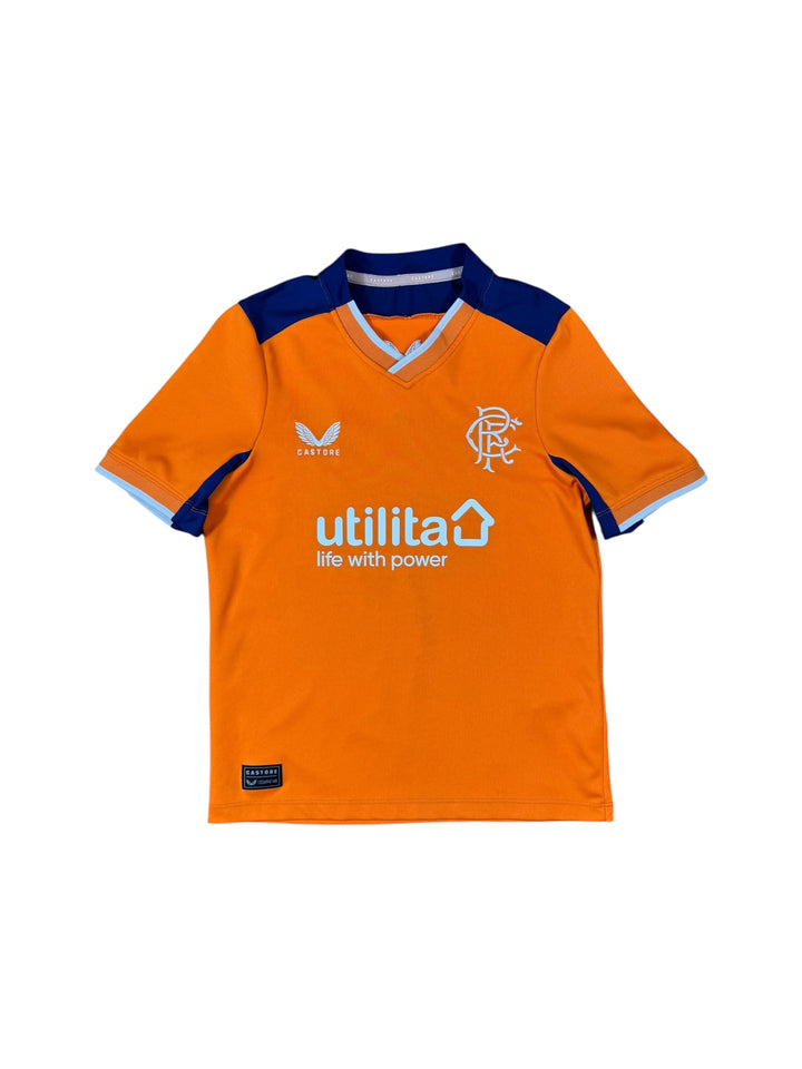 2022/23 Rangers Castore Third Shirt - 9/10 - (9-10 Years)