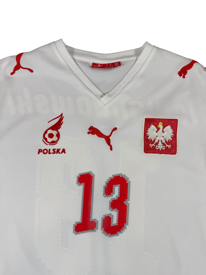 2008/09 Poland Puma Football Shirt #13 Lewandowski - 9/10 - (M)