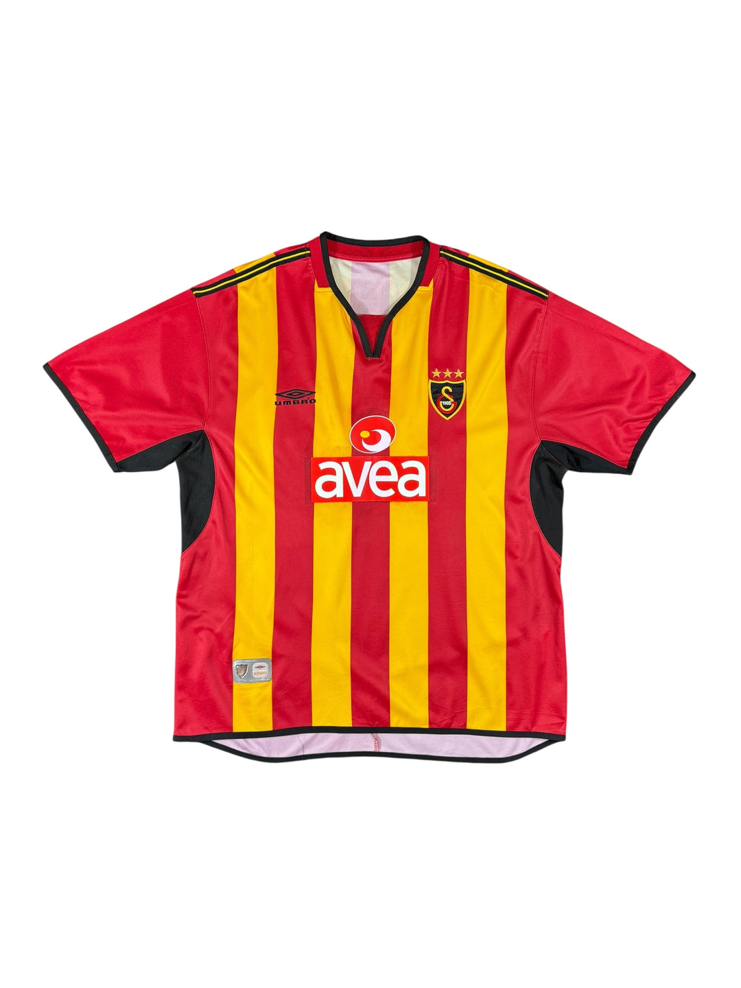 2004/05 Galatasaray Umbro Home Shirt #16 H.YAKIN - 6/10 - (L)