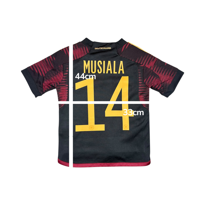 2022-23 Germany Adidas Away Shirt #14 MUSIALA - 9/10 - (5-6 Years)