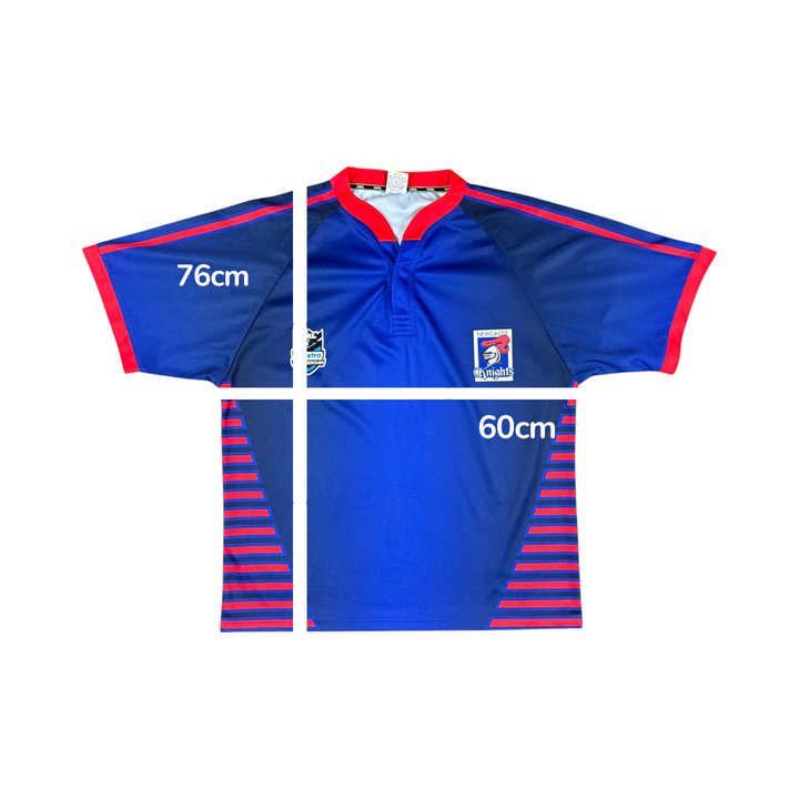 2003-04 Newcastle Knights Home Rugby Shirt - 8/10 - (XL)