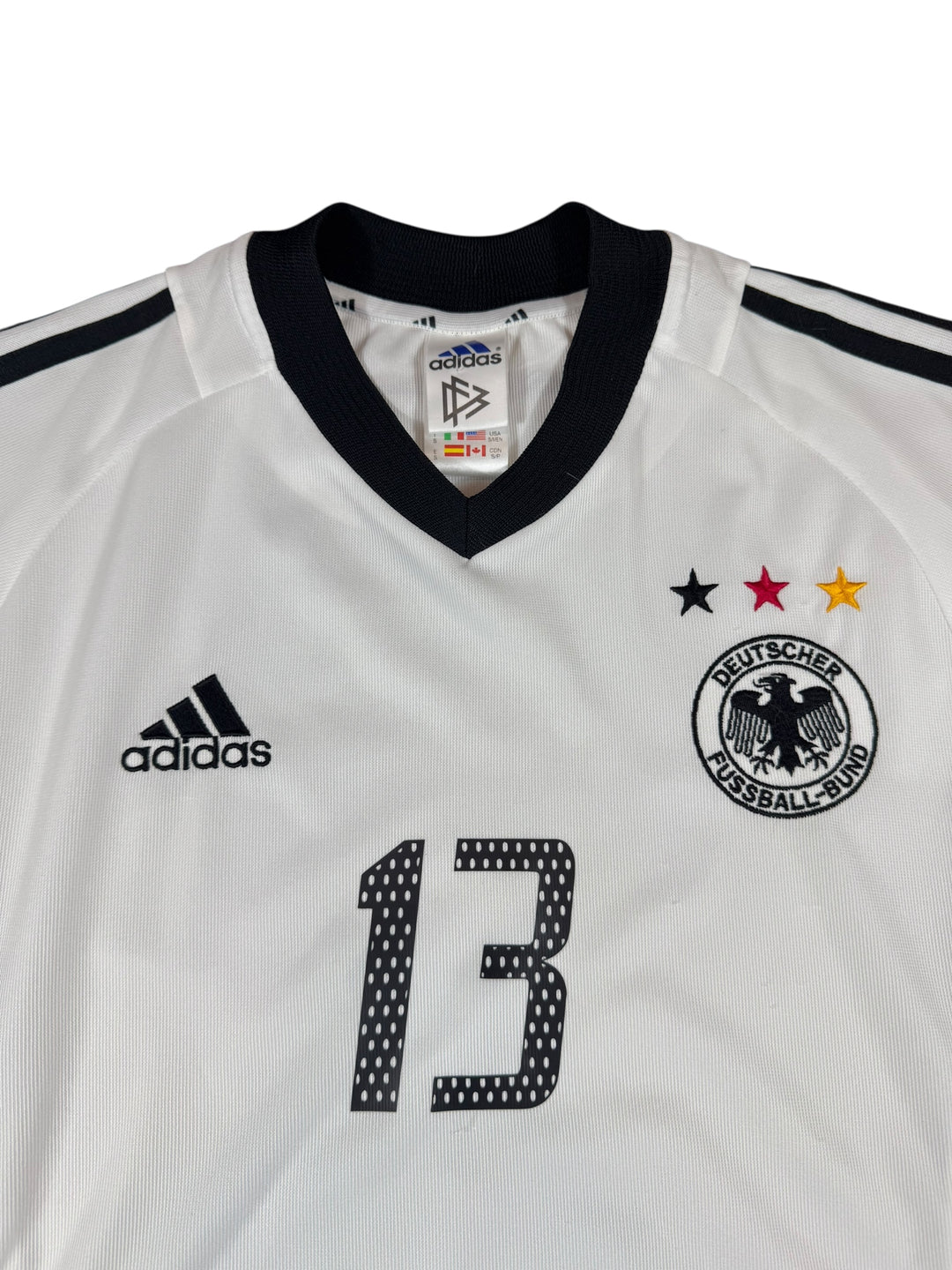 2002/03 Germany Adidas Home Football Shirt #13 BALLACK - 8/10 - (S)