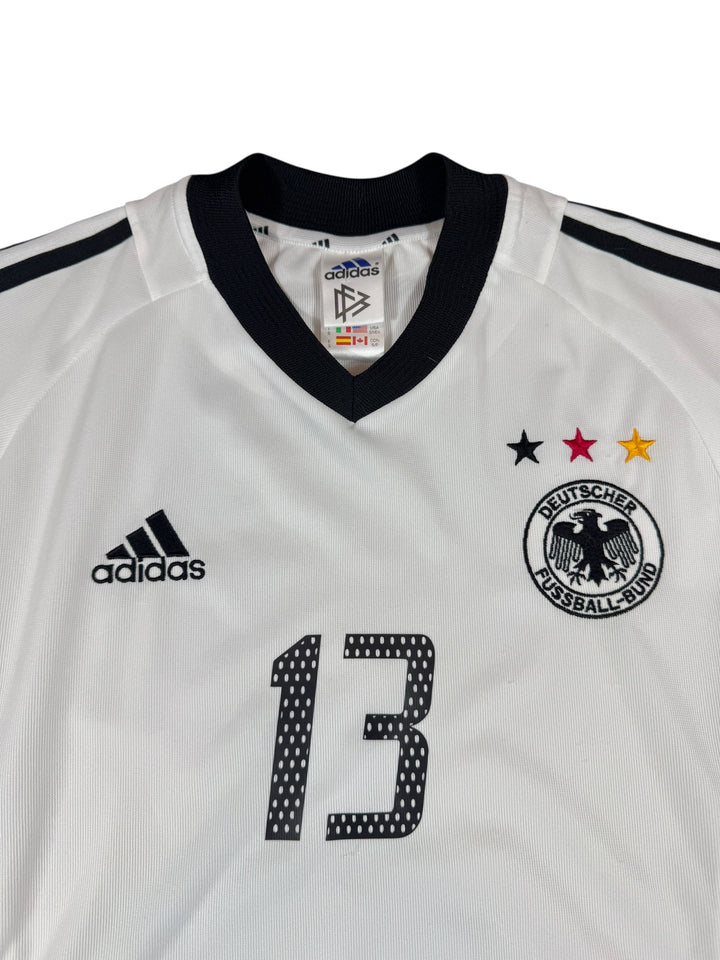 2002/03 Germany Adidas Home Football Shirt #13 BALLACK - 8/10 - (S)