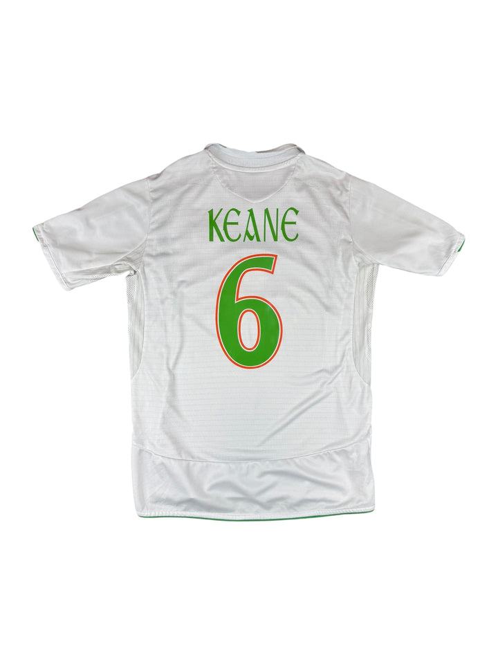 2005/06 Ireland Away Shirt #6 KEANE - 7/10 - (15-16 Years)