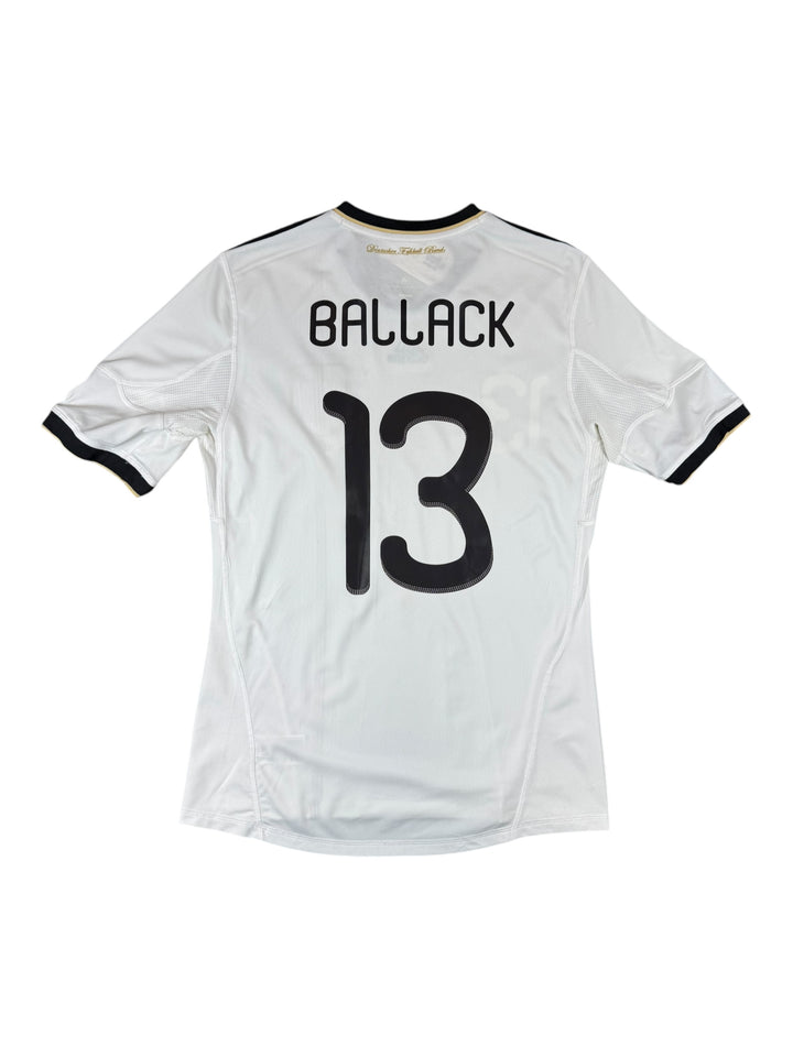 2010 Germany Adidas Home Football Shirt #13 BALLACK - 9/10 - (M)