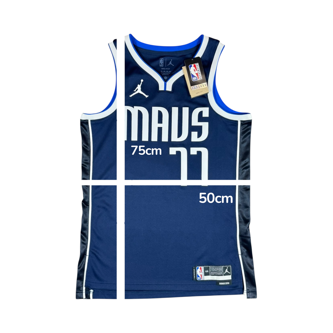 2022-24 Dallas Mavericks Nike Basketball Jersey #77 DONCIC - Brand New (M)
