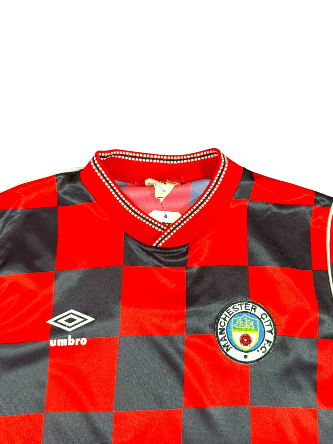 1988/89 Manchester City Umbro Football Shirt - 9/10 - (L)