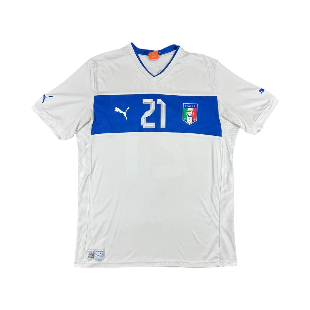 2012-13 Italy Puma Away Shirt #21 PIRLO - 7/10 - (2XL)