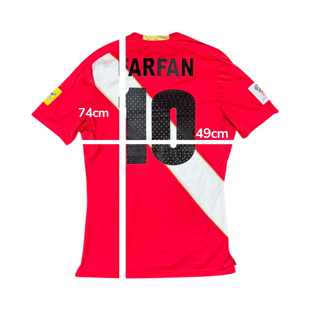 2018 Peru Umbro Away Shirt #10 FARFAN - 9/10 - (M)
