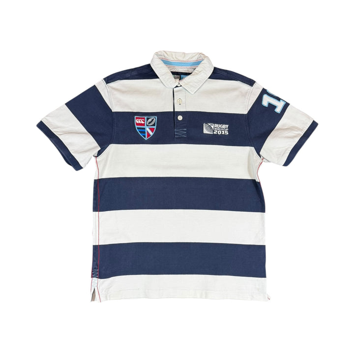 2015 Rugby Union Canterbury World Cup Polo Shirt - 8/10 - (M)