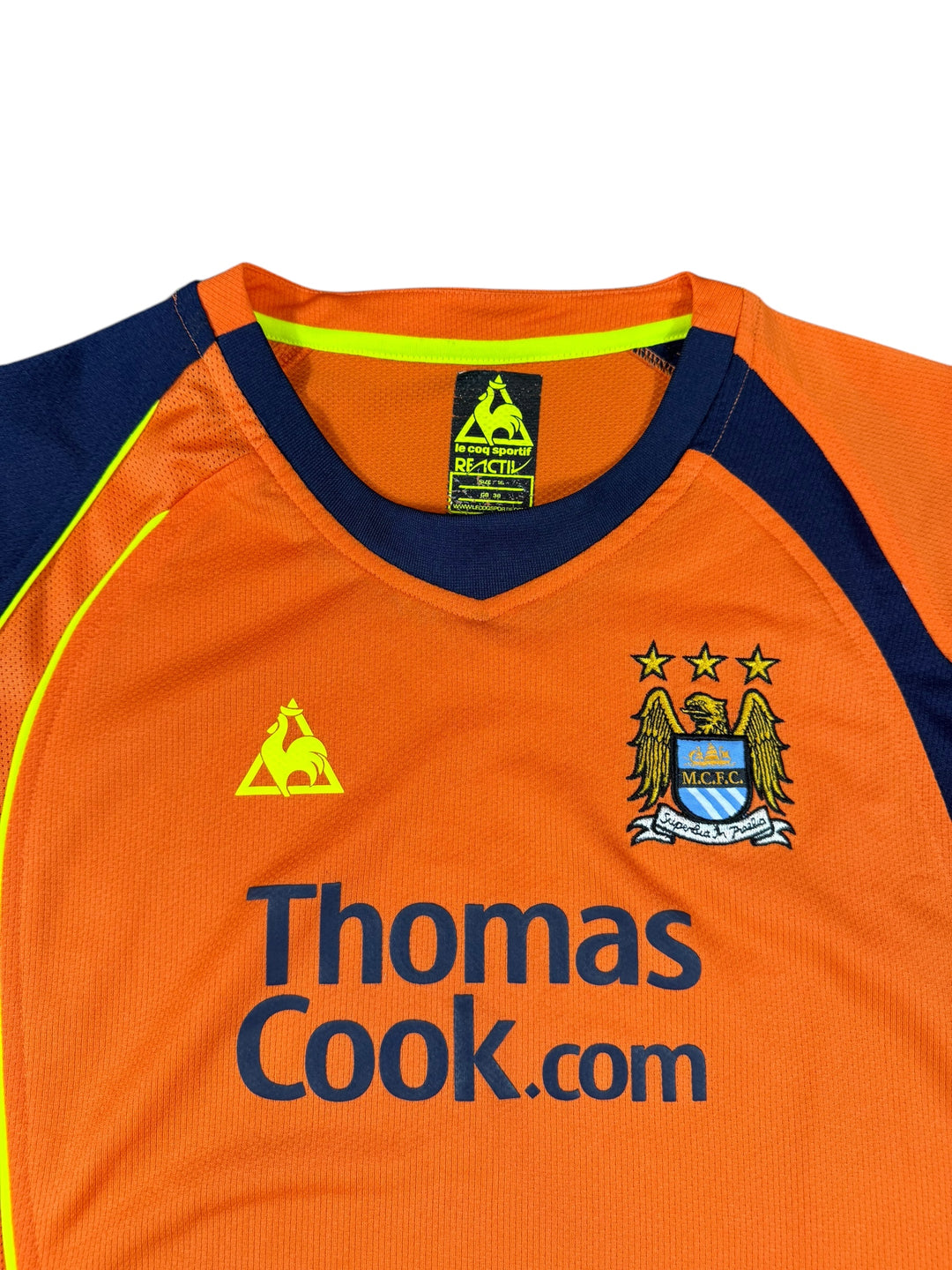 2008/09 Manchester City Le Coq Sportif Football Shirt - 8/10 - (S)