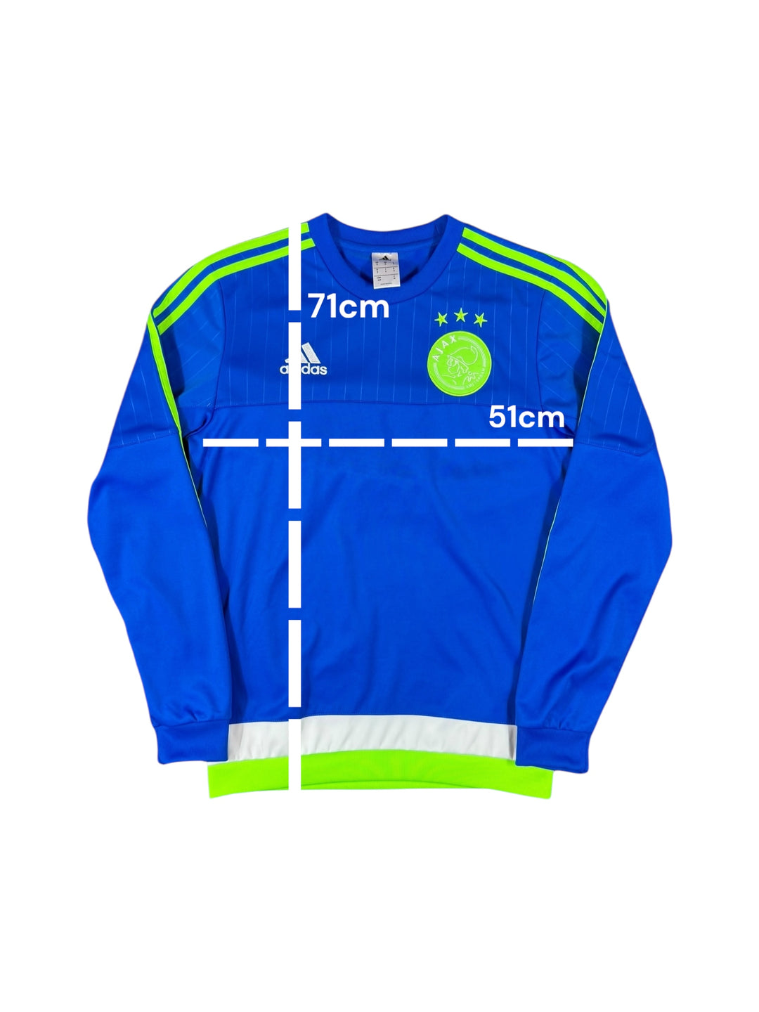 2015/16 AJAX Adidas Football Training Jumper - 9/10 - (S)
