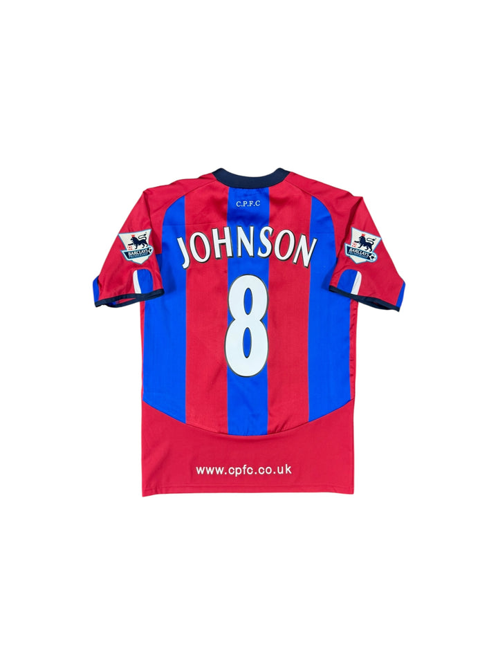 2004/05 Crystal Palace Diadora Home Shirt #8 JOHNSON - 10/10 - (S)
