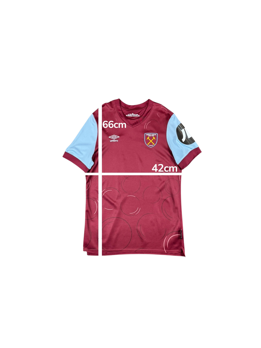 2023-24 West Ham Umbro Home Shirt - 8/10 - (15-16 Years)