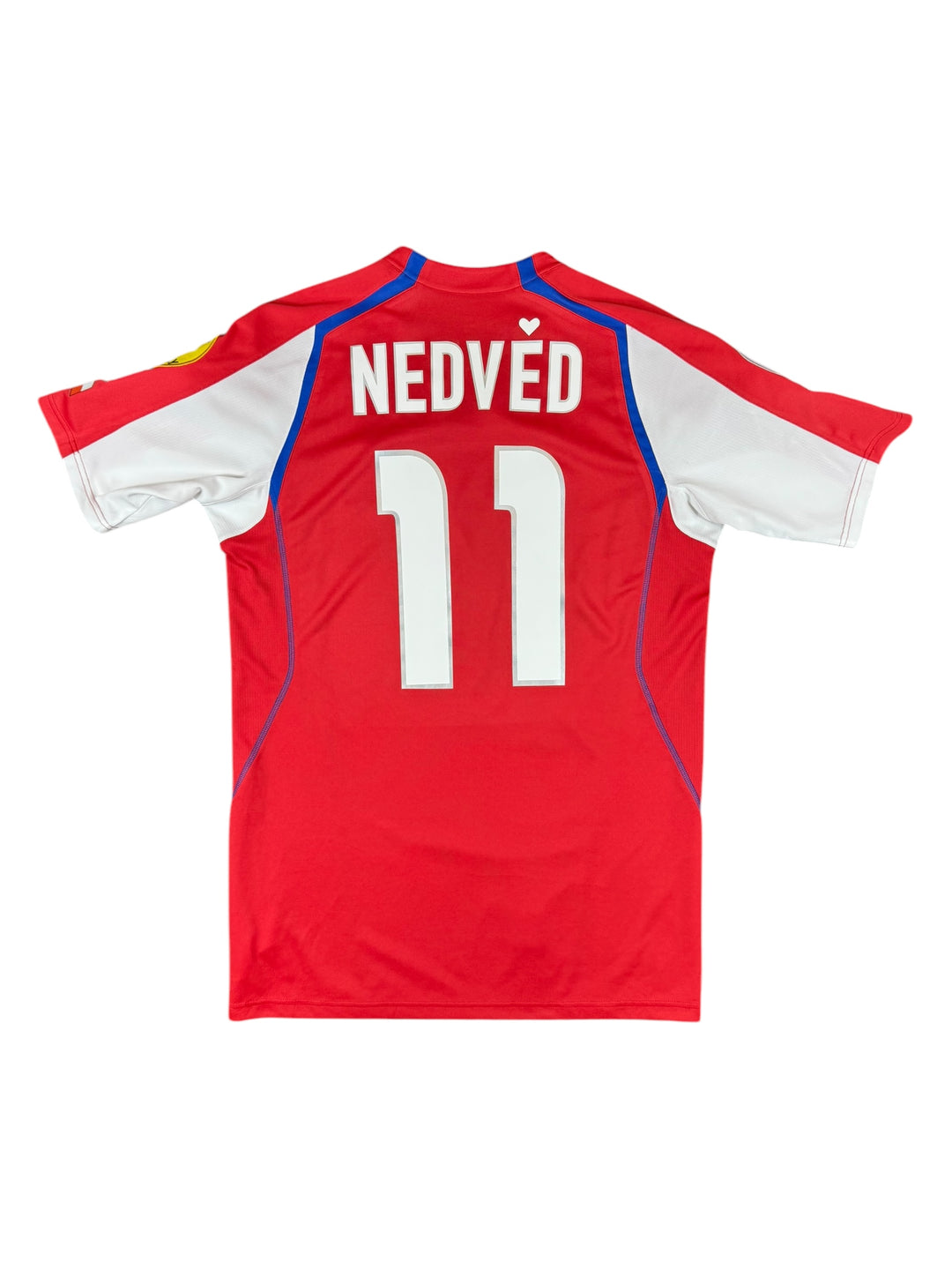 2004/05 Czech Republic Puma Football Shirt Player Spec #11 Nedved - 9/10 - (L)