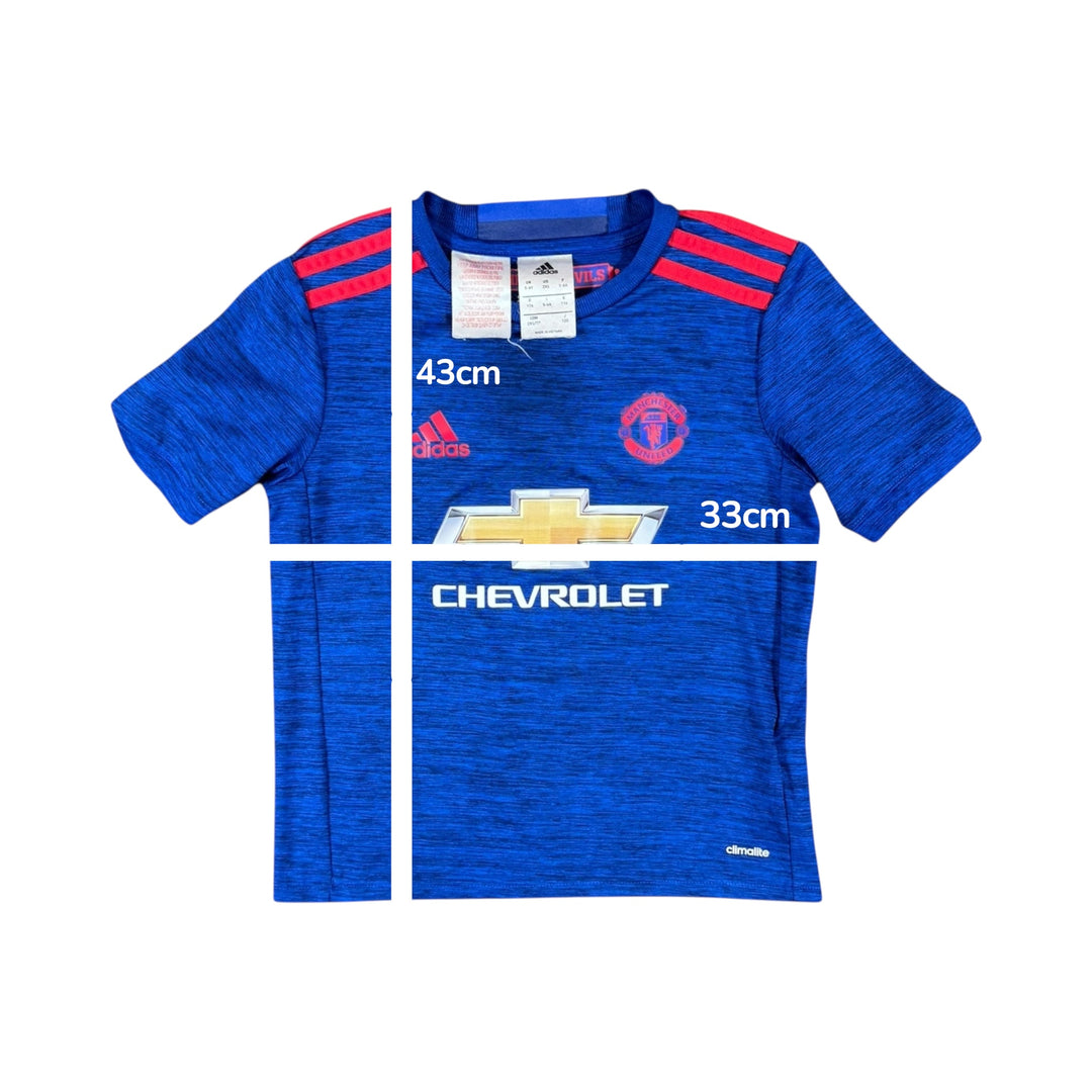 2016-17 Manchester United Adidas Away Shirt - 9/10 - (5-6 Years)