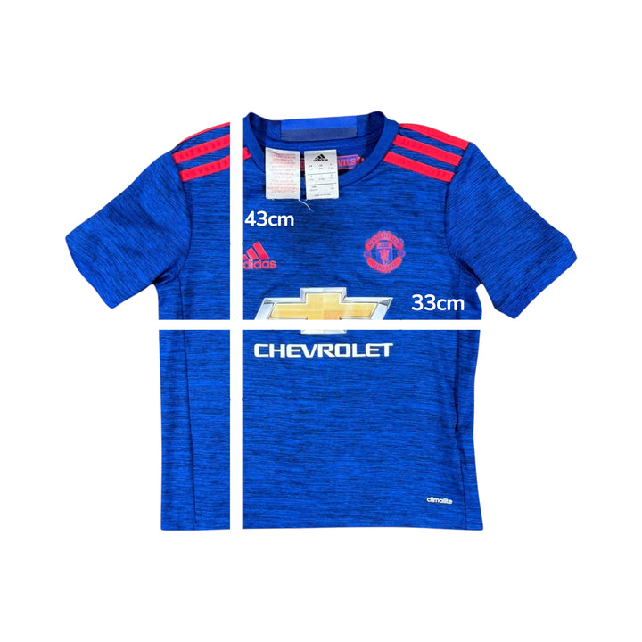 2016-17 Manchester United Adidas Away Shirt - 9/10 - (5-6 Years)