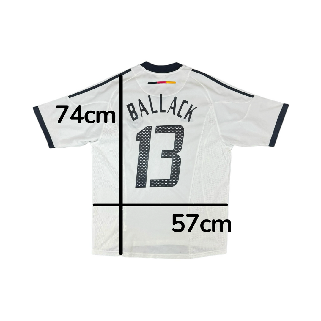 2002-04 Germany Home Shirt BALLACK #13 - 7/10 - (L)