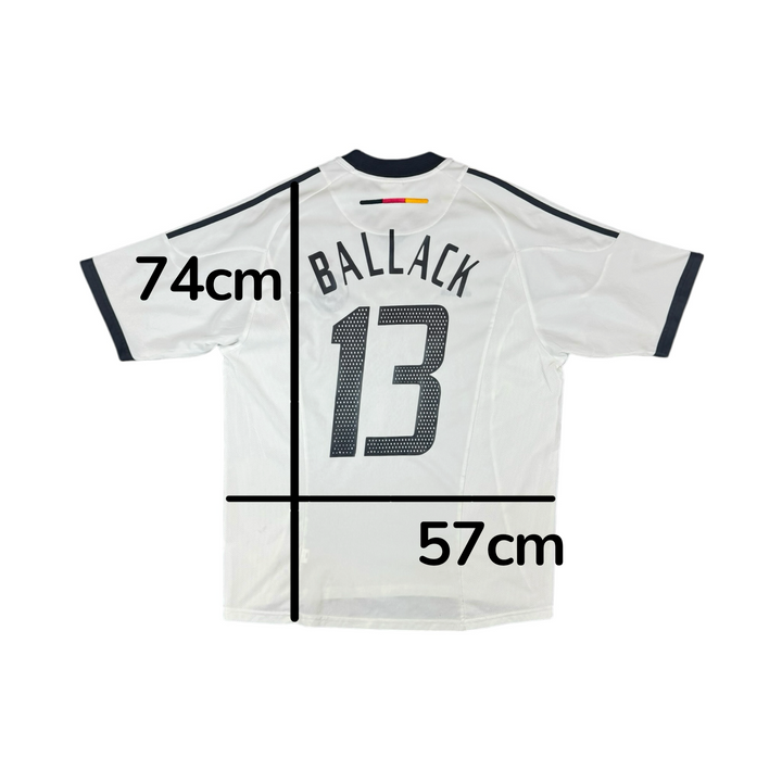 2002-04 Germany Home Shirt BALLACK #13 - 7/10 - (L)
