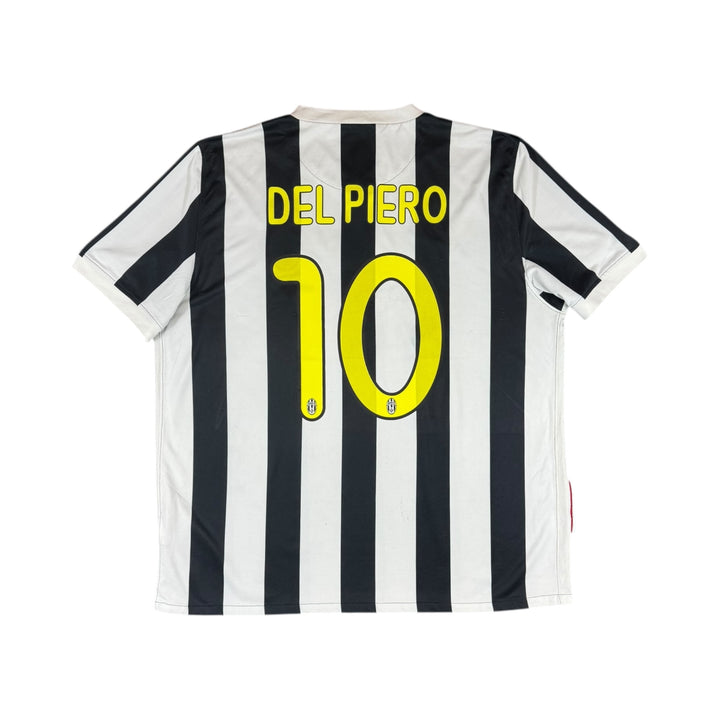 2009-10 Juventus Nike Home Shirt #10 DEL PIERO - 8/10 - (2XL)