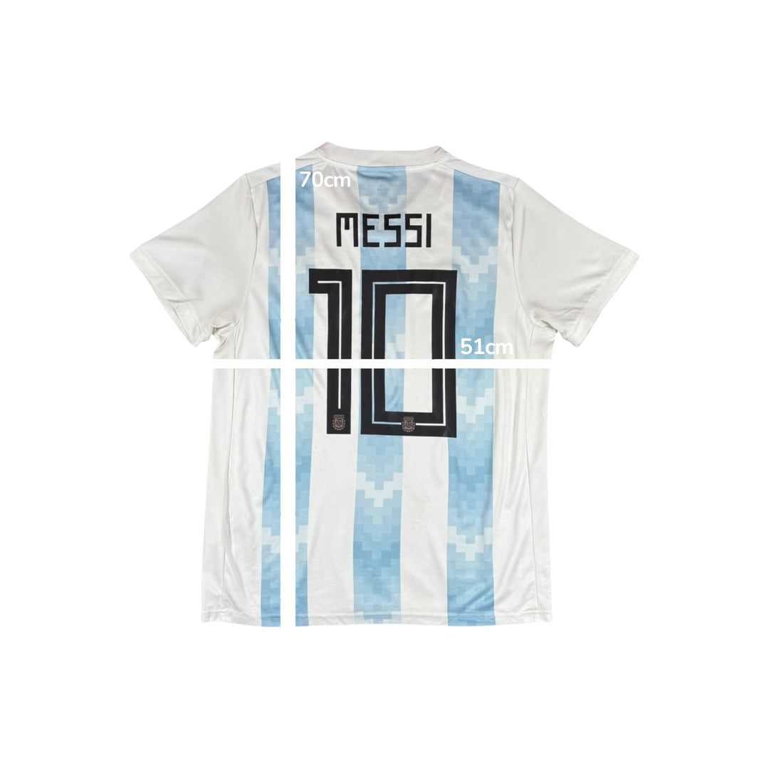 2018-19 Argentina Adidas Home Shirt #10 MESSI - 8/10 - (M)